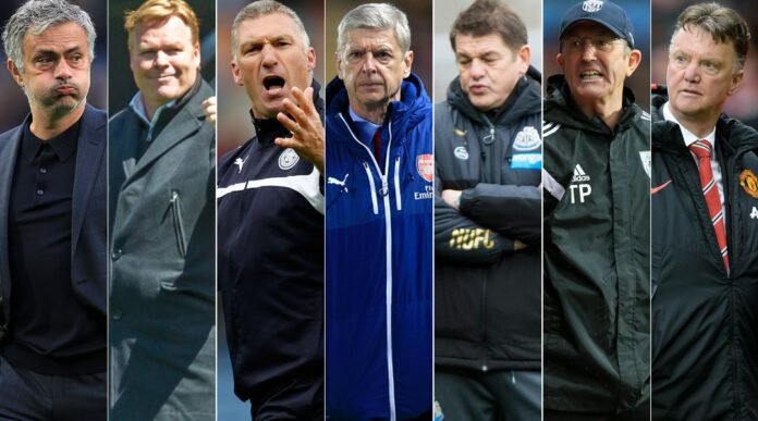 List Of Premier League Managers All Time