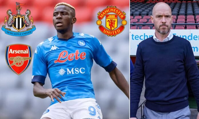 Newcastle scuttle Arsenal, Man Utd’s plan for Osimhen