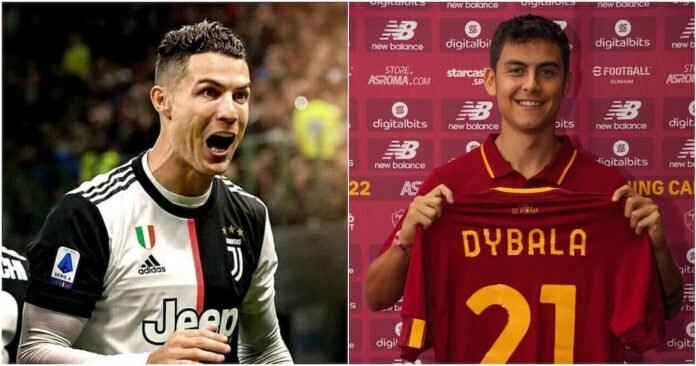 Dybala breaks Ronaldo's shirt record