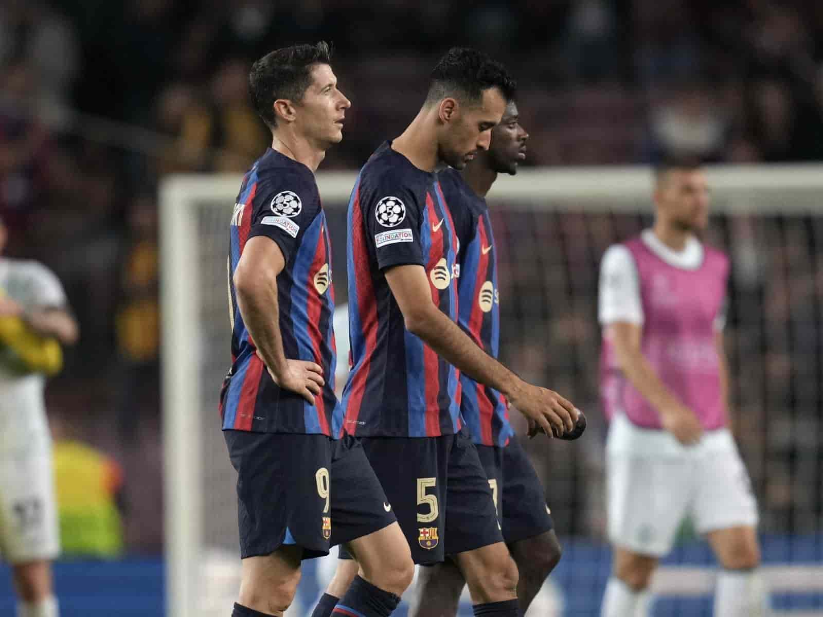 Barca on brink of second straight UCL group-stage exit despite 3-3 draw with Milan