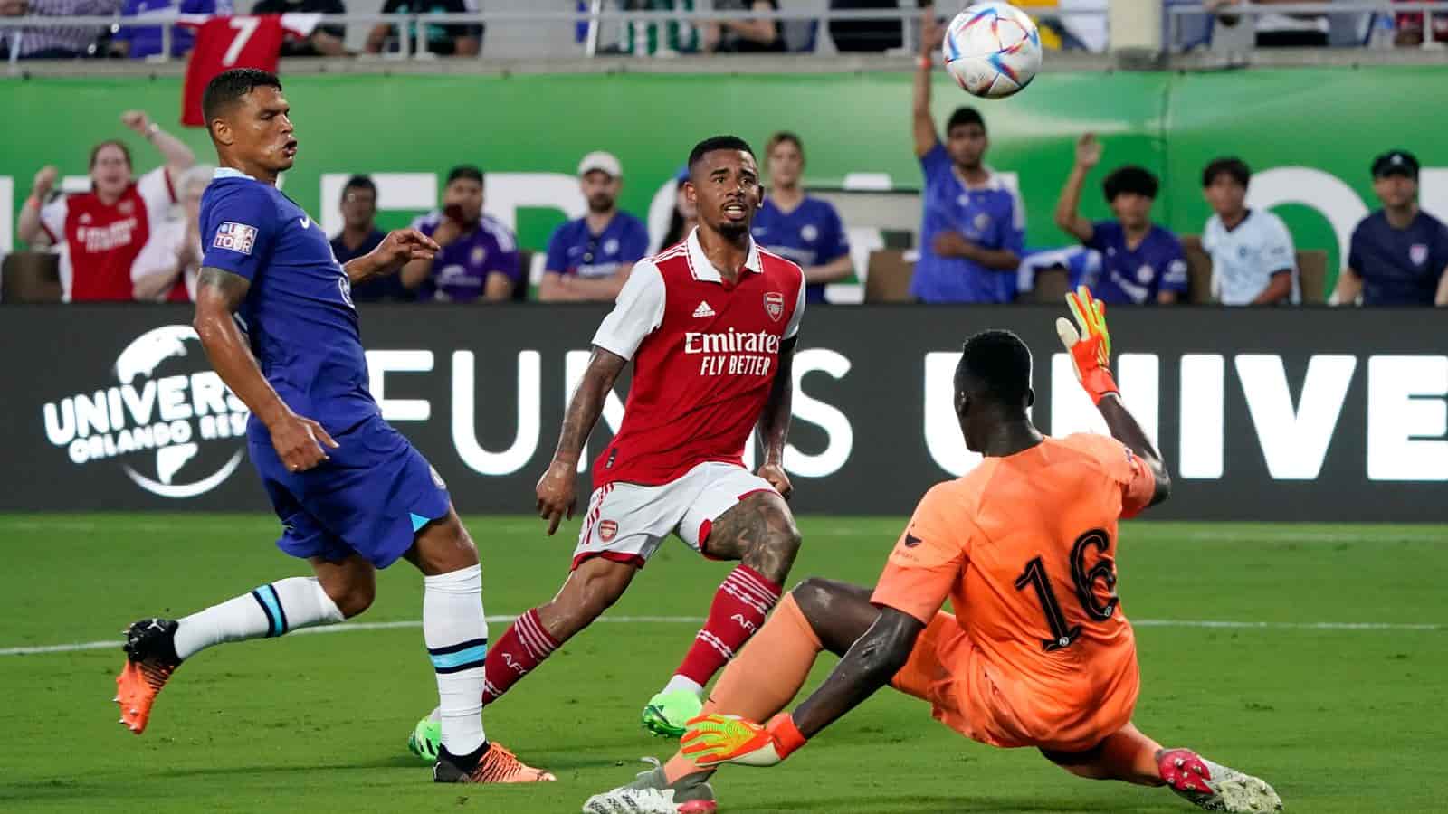 Chelsea 0-1 Arsenal Gabriel Jesus returns Gunners to top of PL table