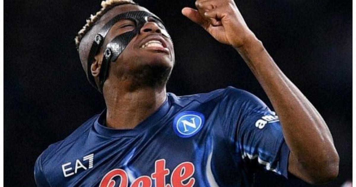 Osimhen ranked second best player with highest shot on goal in Serie A