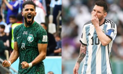 Saudi Arabia shock Argentina 2-1 in World Cup group opener