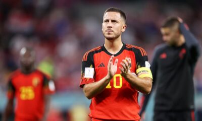 Eden Hazard retires from Belgium national team after World Cup exit