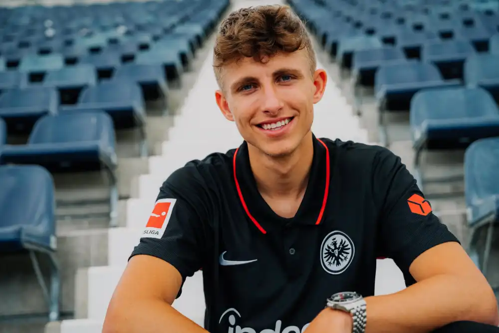 Eintracht Frankfurt’s Jesper Lindstrom