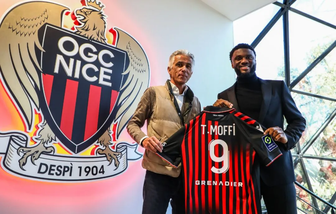 French club OGC Nice seals loan move of Nigerian forward Terem Moffi from Lorient