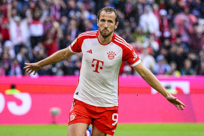 Harry Kane scores brace in home Bundesliga debut as Bayern Munich triumph over Augsburg