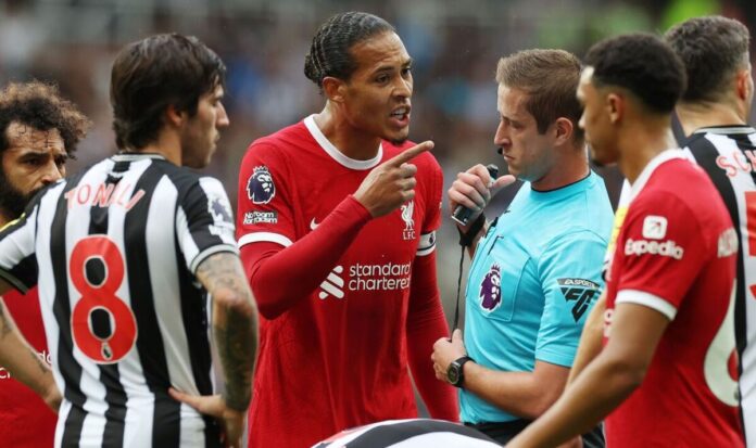 Virgil van Dijk's red card against Newcastle could result in longer suspension