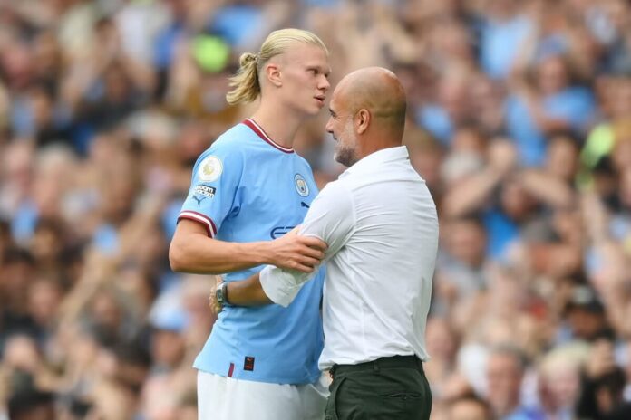 Haaland speaks out about Guardiola's on-pitch shouting incident after prestigious award win