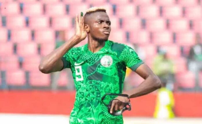 Osimhen's Hat-Trick Helps Nigeria Crush Sao Tome in Qualifying Match