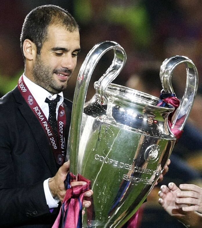 Pep Guardiola The Youngest Manager to Win the Champions League