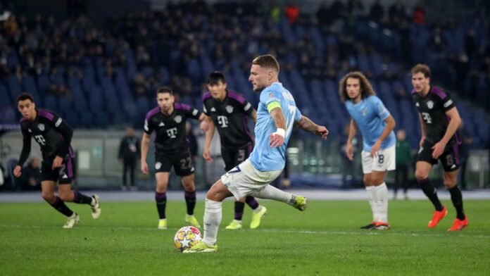 Ciro Immobile Fires Lazio to Victory over Struggling Bayern Munich