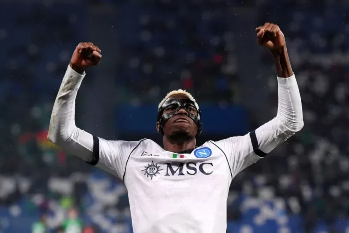 Italian sporting press hails Osimhen as the solution to Napoli's problems