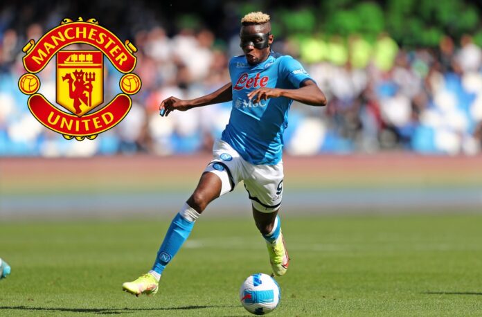 Man Utd emerges frontrunners in race to sign Napoli forward Victor Osimhen