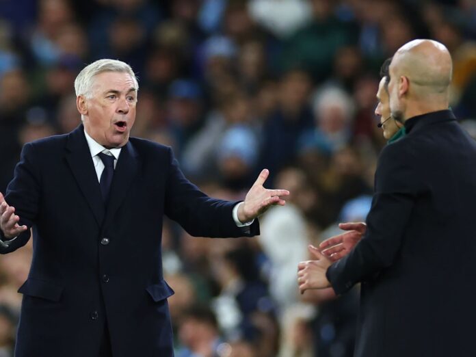 Ancelotti Knocks Man City Out of Champions League & Then Breaks UEFA Protocol