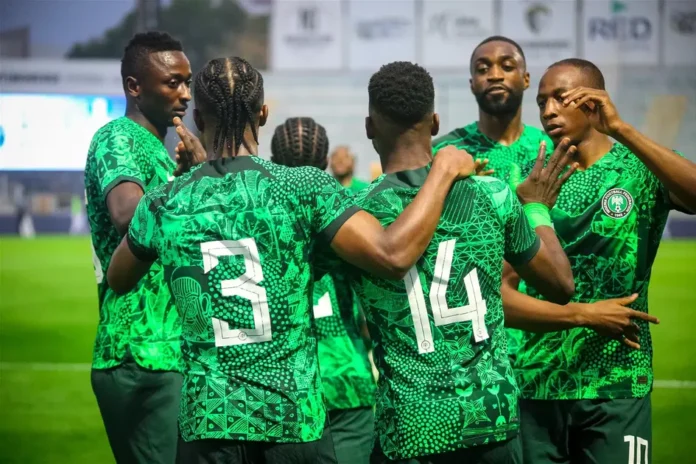 Nigeria's Super Eagles drop two places in FIFA Men's Ranking