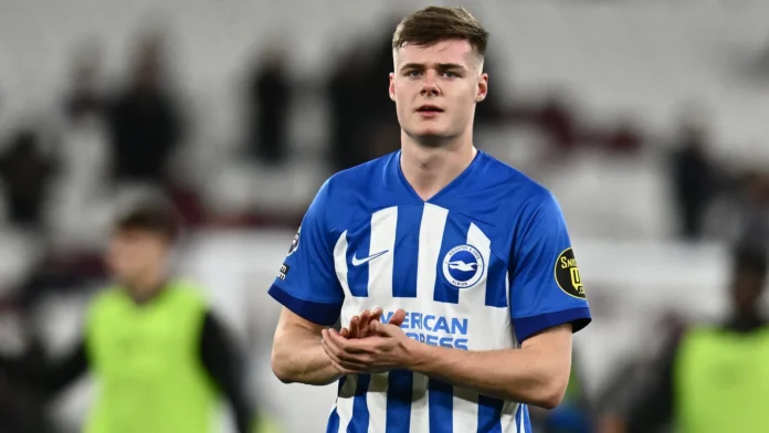 Manchester United Eyeing £50M Move for Brighton’s Evan Ferguson