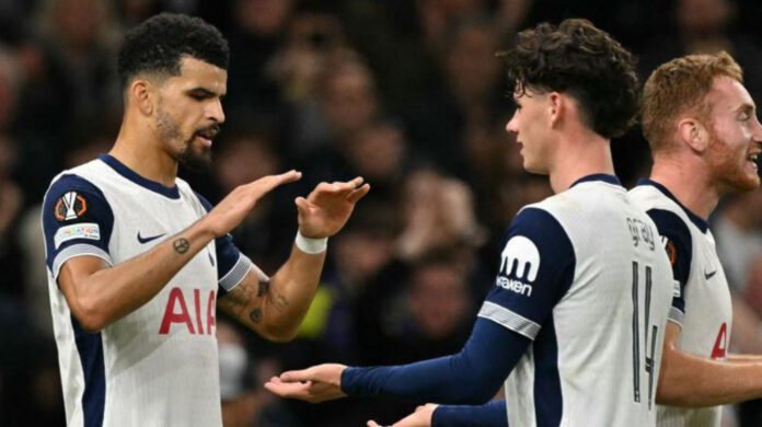 10-man Tottenham Secure 3-0 Win Over Qarabag in the Europa League