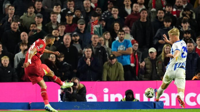 Gakpo and Diaz Score as Liverpool Defeat Brighton 3-2 to Secure Spot in Carabao Cup Quarterfinals