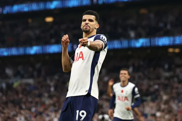 Dominic Solanke's Brace Inspires Tottenham to 4-1 Victory Over Aston Villa