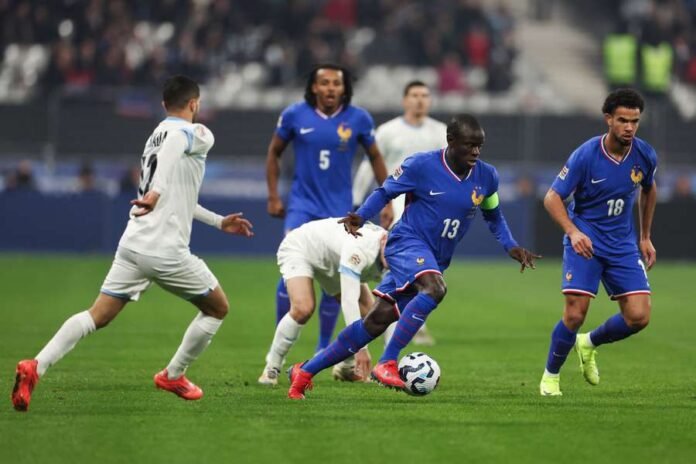 France Held to Frustrating 0-0 Draw by Israel at Stade de France