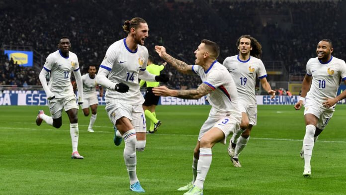 France Top Group A2 After Rabiot Scores Brace to Seal a 3-1 Victory Against Italy