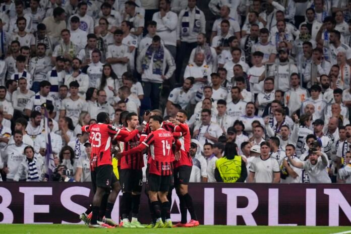 Real Madrid Suffer Defeat at the Bernabeu as AC Milan Secure 3-1 Win in Champions League