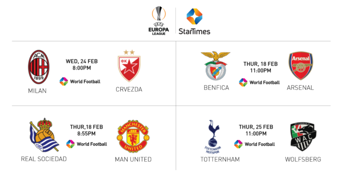 StarTimes sports channels for Europa League in Nigeria offer extensive coverage of European football, bringing live matches and exciting moments from the tournament directly to Nigerian viewers. With exclusive broadcasting rights, StarTimes provides high-quality content for fans to enjoy every Europa League match.