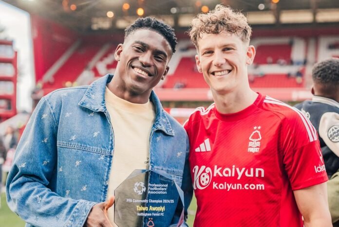 Taiwo Awoniyi PFA Award, Nottingham Forest news, Super Eagles striker