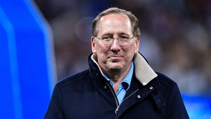 John Textor, Crystal Palace sale, Woody Johnson, English football club, Eagle Football, Crystal Palace stake, Europa League, Premier League, Championship club, Botafogo, Copa Libertadores, Lyon, Daring Brussels, New York Jets, football news, football transfers, football ownership, club purchase, UK football market