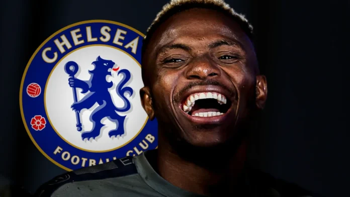 Victor Osimhen to Chelsea Victor Osimhen transfer news Napoli accept Osimhen bid Chelsea striker transfer Al-Hilal Osimhen contract