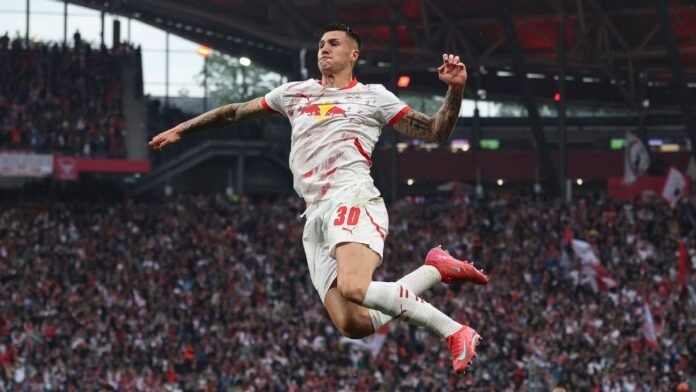 Benjamin Sesko Newcastle, Newcastle transfer news, Hugo Ekitike Liverpool, Newcastle United striker search, RB Leipzig striker Sesko, Newcastle Sesko bid, Newcastle United summer targets, Premier League transfer window 2025