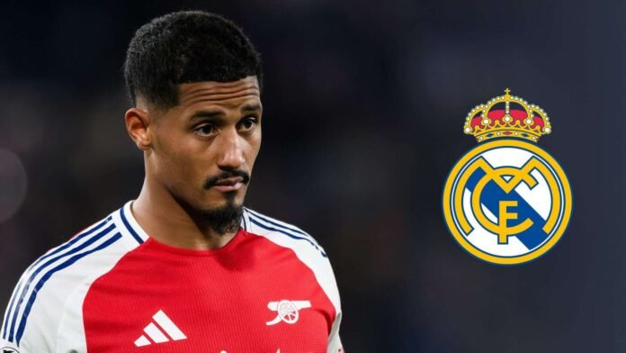 Real Madrid transfer news, William Saliba Arsenal, Real Madrid Saliba interest, Ibrahima Konaté Real Madrid, Premier League defenders Real Madrid, Arsenal transfer news, Real Madrid summer 2026 targets