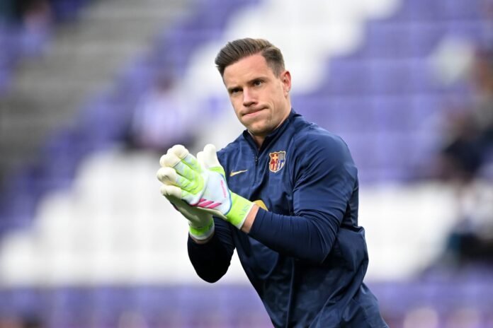 Marc-Andre ter Stegen, Barcelona, Hansi Flick, Joan Laporta, Captaincy Dispute, La Liga, Barcelona News, Barcelona Legal Action, Barcelona Training, Sporting Director Deco,