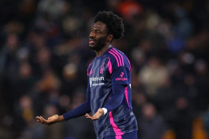 Ola Aina, Nottingham Forest, RB Leipzig, Lutsharel Geertruida, Juventus, Nicolo Savona, Sevilla, Juan Angel Carmona, Premier League, Nuno Espírito Santo, Chelsea Academy, Super Eagles,