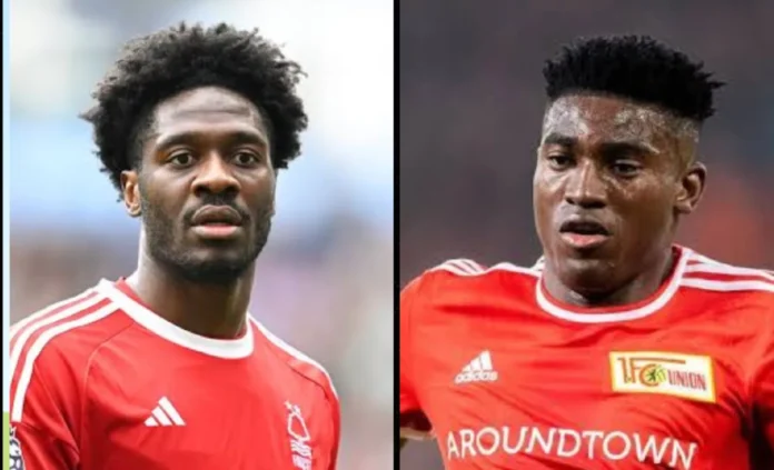 Europa League, Ola Aina, Taiwo Awoniyi, Nottingham Forest, Crystal Palace CAS appeal, UEFA ruling, Nigerian footballers, Premier League transfers, European football 2025.