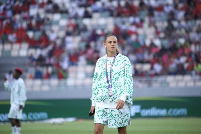 CAF, NFF, Ashleigh Plumptre, Super Falcons, WAFCON 2024, Nigeria women’s team, Rasheedat Ajibade, Morocco, CAF hotel controversy, Recovery Facilities, www.isagoal.com